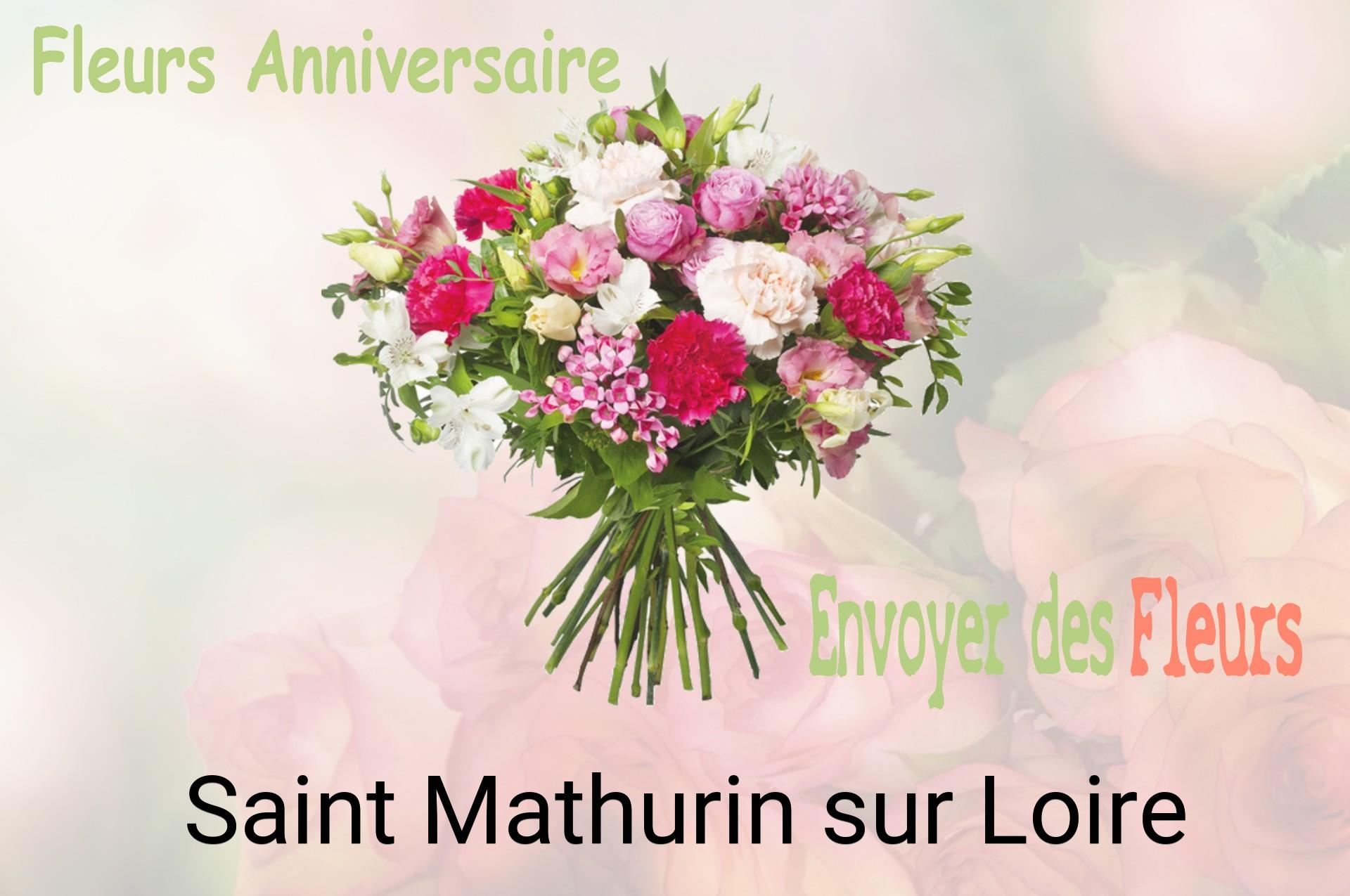 Bouquet de fleurs d’anniversaire livré à Saint-Mathurin-sur-Loire